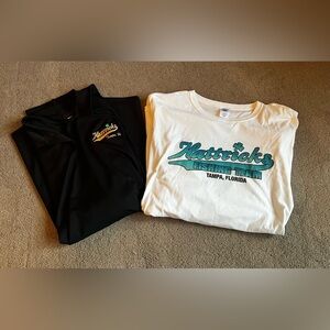 Lot of 2 Hattricks Fishing Team- Tampa Florida Men’s size 2XL Shirts